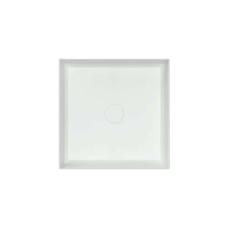 Immagine di Hatria HAPPY HOUR SLIM 00:50 S lavabo d'appoggio senza foro e senza troppopieno, colore bianco finitura lucido 00Y9CT01