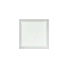 Immagine di Hatria HAPPY HOUR SLIM 00:40 S lavabo d'appoggio senza foro e senza troppopieno, colore bianco finitura lucido 00Y9CU01