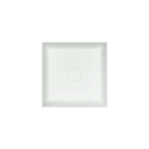 Immagine di Hatria HAPPY HOUR SLIM 00:40 S lavabo d'appoggio senza foro e senza troppopieno, colore bianco finitura lucido 00Y9CU01
