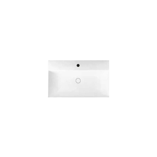 Immagine di Hatria BAHIA 13 lavabo sospeso 60 x 36.5 cm, monoforo, con troppopieno, colore bianco finitura lucido BH0600365011TS0