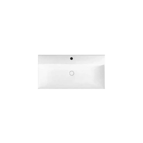 Immagine di Hatria BAHIA 13 lavabo sospeso 80 x 36.5 cm, monoforo, con troppopieno, colore bianco finitura lucido BH0800365011TS0
