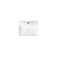Immagine di Hatria BAHIA 13 lavabo sospeso 50 x 46.5 cm, monoforo, con troppopieno, colore bianco finitura lucido BH0500465011TS0