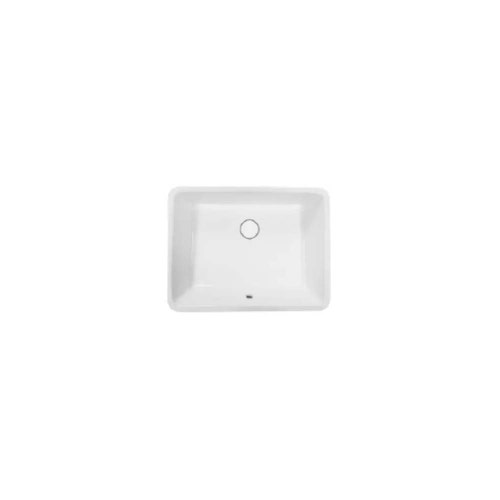 Immagine di Hatria BAHIA 13 lavabo sottopiano 50 x 38 cm, senza foro, con troppopieno, colore bianco finitura lucido BH0500380010TU0