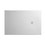 Immagine di Hatria PETRA H3 piatto doccia rettangolare in ceramica levigato 100 x 70 cm, con piletta Geberit e griglia inox, colore bianco PL10007000100