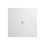 Immagine di Hatria PETRA H3 piatto doccia quadrato in ceramica levigato 80 x 80 cm, con piletta Geberit e griglia inox, colore bianco PL08008000100