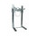 Ideal Standard Sostegno universale metallico completo di staffe orizzontali T655067