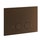 Gessi TOTAL LOOK placca di finitura per Geberit Sigma 8 e 12, finitura dark bronze 54611#845