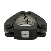 Immagine di Ridgid Anello di pressatura 32 kN, profilo V 76.1 mm, compatibile con le pressatrici RP 350 e RP 351 (necessita di attuatore 69908) 80418