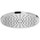 Nobili Soffione rotondo da Ø 25 cm. in ABS, a snodo, finitura cromo AD139/143CR