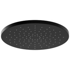 Immagine di Nobili SHOWER soffione rotondo da Ø 25 cm. in ABS, a snodo, colore mora finitura opaco AD139/143BM