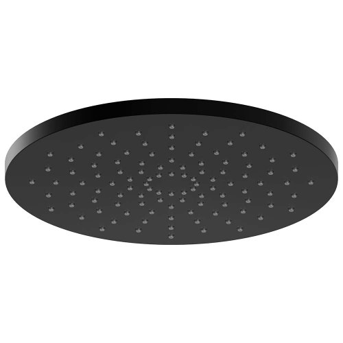 Immagine di Nobili SHOWER soffione rotondo da Ø 25 cm. in ABS, a snodo, colore mora finitura opaco AD139/143BM