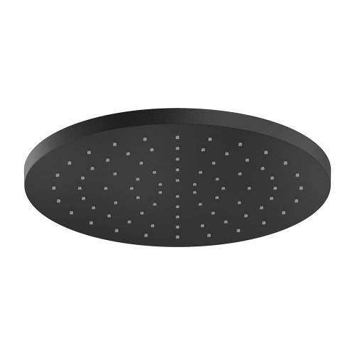 Immagine di Nobili SHOWER soffione a snodo rotondo da Ø 25 cm. in ottone, colore mora finitura opaco AD139/142BM
