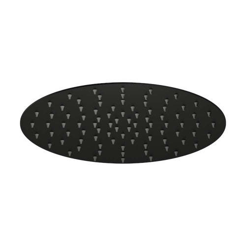 Immagine di Nobili SHOWER soffione rotondo da Ø 25 cm. in acciaio inox, a snodo, colore mora finitura opaco AD139/121BM
