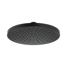Immagine di Nobili SHOWER soffione a snodo rotondo da Ø 20 cm. in ottone, colore mora finitura opaco AD139/112BM