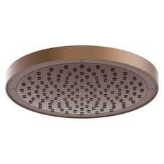 Immagine di Nobili SHOWER soffione rotondo a snodo da Ø 20 cm. in ABS, colore tabacco finitura opaco AD139/10CTA
