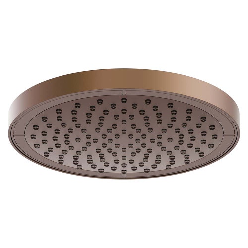 Immagine di Nobili SHOWER soffione rotondo a snodo da Ø 20 cm. in ABS, colore tabacco finitura opaco AD139/10CTA