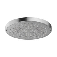 Immagine di Nobili SHOWER soffione a snodo rotondo da Ø 13 cm. in ABS, finitura inox spazzolato AD139/140IX