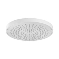 Immagine di Nobili SHOWER soffione a snodo rotondo da Ø 13 cm. in ABS, finitura polar white AD139/140WM