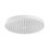 Immagine di Nobili SHOWER soffione a snodo rotondo da Ø 13 cm. in ABS, finitura polar white AD139/140WM