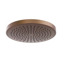 Immagine di Nobili SHOWER soffione a snodo rotondo da Ø 13 cm. in ABS, colore tabacco finitura opaco AD139/140TA