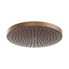 Immagine di Nobili SHOWER soffione a snodo rotondo da Ø 13 cm. in ABS, colore tabacco finitura opaco AD139/140TA