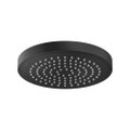 Immagine di Nobili SHOWER soffione a snodo rotondo da Ø 10 cm. in ABS, colore mora finitura opaco AD139/141BM
