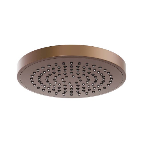 Immagine di Nobili SHOWER soffione a snodo rotondo da Ø 10 cm. in ABS, colore tabacco finitura opaco AD139/141TA