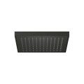 Immagine di Nobili SHOWER soffione a snodo quadrato 20 x 20 cm. in ABS, colore mora finitura opaco AD139/17CBM