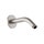 Nobili SHOWER braccio a parete P.14 cm, finitura inox spazzolato AD138/40IX