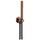 Nobili SHOWER set doccia con presa acqua, colore tabacco finitura opaco AD146/32TA