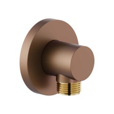 Immagine di Nobili SHOWER presa acqua, colore tabacco finitura opaco AD150/12TA