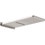 Immagine di Nobili SHOWER soffione doccia rettangolare a parete, 59.3 x 27 cm. in acciaio inox, 2 vie, finitura inox spazzolato AD139/130IX
