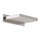 Nobili SHOWER bocca a cascata per doccia, a parete, finitura inox spazzolato AV00156/9IX