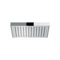 Immagine di Nobili SHOWER soffione a snodo quadrato 20 x 20 cm. in ABS, finitura cromo e grigio AD139/17CCR