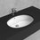 Immagine di Flaminia EURO lavabo sottopiano 51 x 35.5 cm, con troppopieno, colore bianco finitura lucido 33