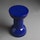 Flaminia ROCCHETTO sgabello/tavolino in ceramica Ø 30 cm, colore blu finitura lucido RCT