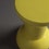 Immagine di Flaminia ROCCHETTO sgabello/tavolino in ceramica Ø 30 cm, colore giallo finitura lucido RCTGIA