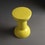 Immagine di Flaminia ROCCHETTO sgabello/tavolino in ceramica Ø 30 cm, colore giallo finitura lucido RCTGIA
