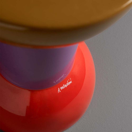 Immagine di Flaminia ROCCHETTO sgabello/tavolino in ceramica Ø 30 cm, decoro 01 RCTD01