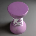 Immagine di Flaminia ROCCHETTO sgabello/tavolino in ceramica Ø 30 cm, decoro 02 RCTD02
