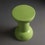 Immagine di Flaminia ROCCHETTO sgabello/tavolino in ceramica Ø 30 cm, colore verde finitura lucido RCTVER
