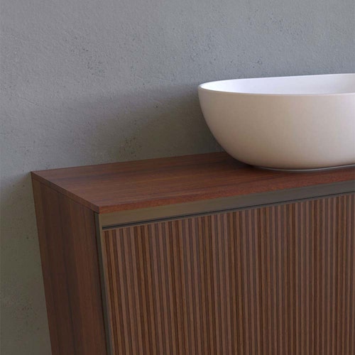 Immagine di Flaminia CUBIKA top di copertura L.50 P.38 cm, colore bianco finitura opaco CKPR38LBK050