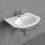 Immagine di Flaminia EURO 62 lavabo sospeso L.62 P.48.5 cm, con troppopieno, colore bianco finitura lucido ER62L