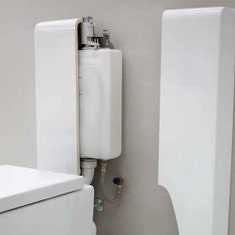 Immagine di Flaminia batteria di scarico Geberit 4,5-6 lt per cassetta Niagara BSGE