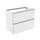 Flaminia CUBIKA base portalavabo L.95 P.50 cm a terra, con 2 cassetti, senza top, colore bianco finitura opaco CKD751LBK