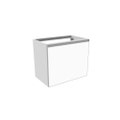 Immagine di Flaminia CUBIKA base portalavabo L.60 P.37 cm sospesa, con 1 cassetto, senza top, colore bianco finitura opaco CKD800LBK