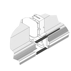 Immagine di Air Control kit di continuità per plenum doppia feritoia PS2F KIT-PS