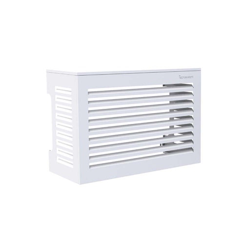 Immagine di Tecnosystemi TS-COVER protezione estetica MEDIUM per unità esterne con tetto piano, colore avorio SCD500172