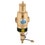 Immagine di Caleffi DISCALDIRT®MAG disaeratore-defangatore con magnete, con attacchi filettati femmina 3/4" 546105