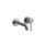 Gessi 316 CESELLO miscelatore lavabo a parete bocca lunga senza scarico, finitura steel brushed 54486#239